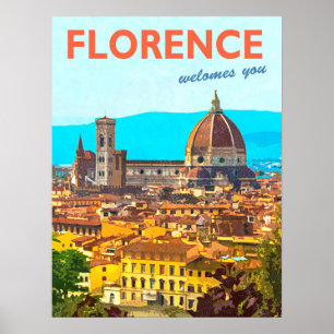 Dom van Florence, Duomo Santa Maria Del Fiore Poster