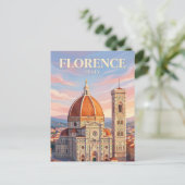 Dom van Florence Italië Briefkaart (Staand voorkant)