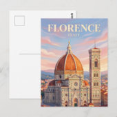 Dom van Florence Italië Briefkaart (Voorkant / Achterkant)