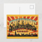 Dom van Freiburg Duitsland Briefkaart (Voorkant / Achterkant)