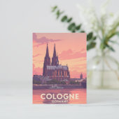 Dom van Keulen Duitsland Reizen Briefkaart (Staand voorkant)