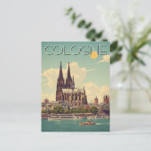  Dom van Keulen Duitsland Reizen Briefkaart (Staand voorkant)