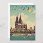  Dom van Keulen Duitsland Reizen Feestdagenkaart (Voorkant / Achterkant)