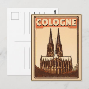Dom van Keulen, Keulen Duitsland vakantie Briefkaart