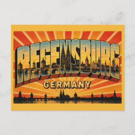 Dom van Regensburg, Duitsland Briefkaart