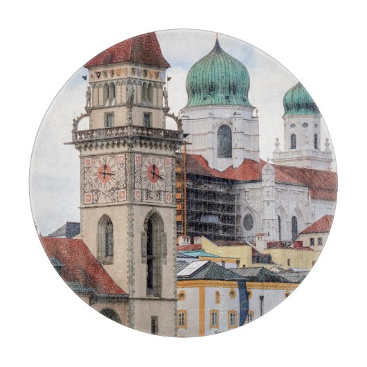 Dom van St. Stephan Snijplank (Voorkant)