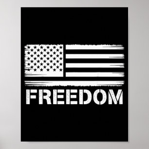 Dom Vintage Amerikaanse Vlag Poster