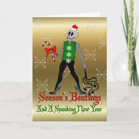 Dom Xmas Fairy Feestdagen Kaart (Voorkant)