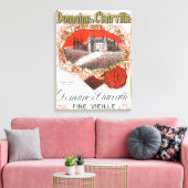 Domaine De Clairville Wine LabelEurope Canvas Afdruk (Insitu (Woonkamer))