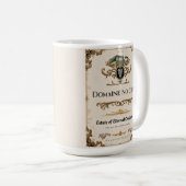 Domaine No Clué – Parodie Wijnlabel Mok (Voorkant rechts)