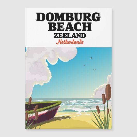 Domburg Beach Zeeland Domburg Beach (Voorkant)