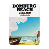Domburg Beach Zeeland Domburg Beach Magneet (Verticaal)