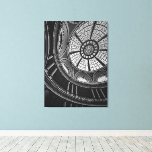 Dome Architecture Canvas Afdruk (Insitu (Houten vloer))