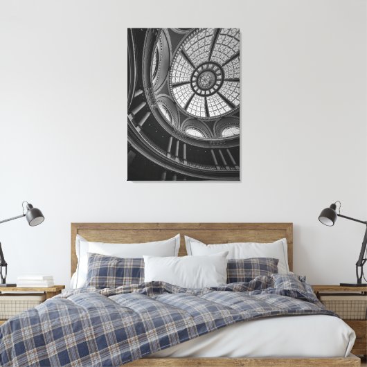 Dome Architecture Canvas Afdruk (Insitu (Slaapkamer))