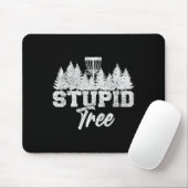 Dome Disc Golf Spelers Vliegende Disc Golfers Muismat (Met muis)