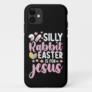 Dome Domme Konijn Pasen Is Voor Jezus Christen Case-Mate iPhone Case
