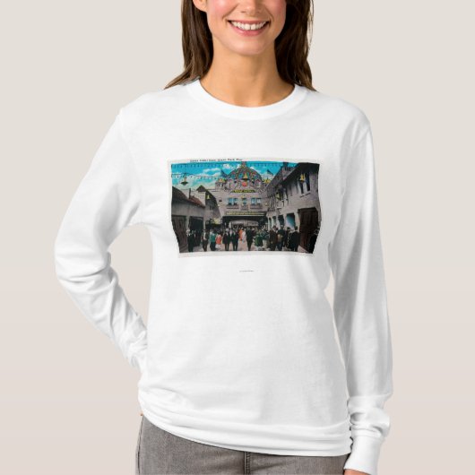 Dome Hotel uit Ocean Park Pier T-shirt (Voorkant)