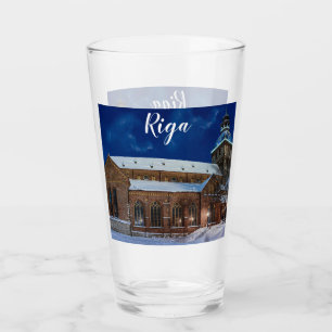 Dome kathedraal op het Dome-plein in Riga, Letland Glas