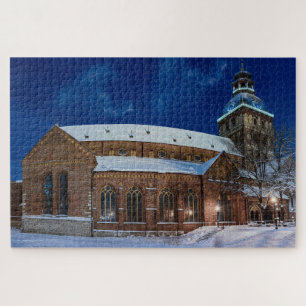 Dome kathedraal op het Dome-plein in Riga, Letland Legpuzzel