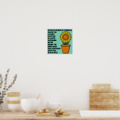 Dome mensen planten poster (Keuken)