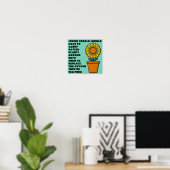 Dome mensen planten poster (Thuiskantoor)