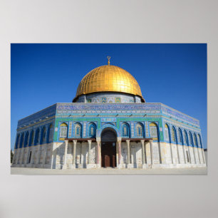 Dome of the Rock, Al-Aqsa Mosque Poster