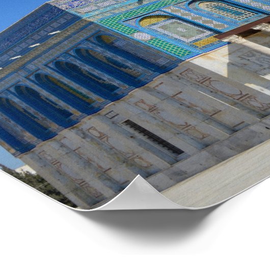 Dome of the Rock, Al-Aqsa Mosque Poster (Hoek)