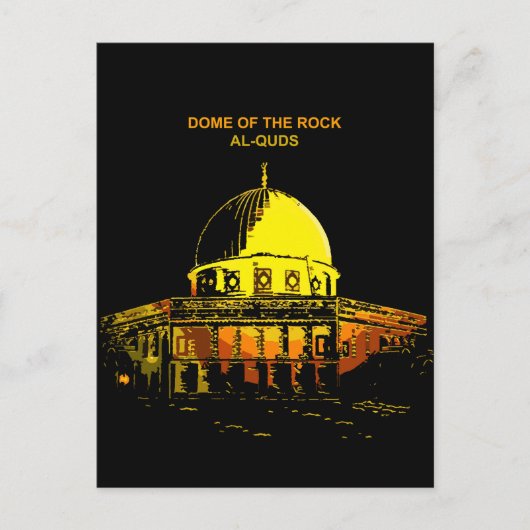 Dome of the Rock: de hartslag van Al-Quds Briefkaart (Voorkant)