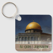 Dome of the Rock Jerusalem Al-Quds Keychain (Voorkant)