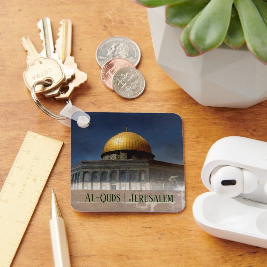 Dome of the Rock Jerusalem Al-Quds Keychain (Bureau)