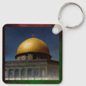 Dome of the Rock Jerusalem Al-Quds Keychain (Achterkant)