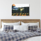 Dome of the Rock, Jerusalem Canvas Afdruk (Insitu (Slaapkamer))