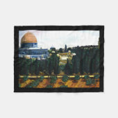Dome of the Rock, Jerusalem Fleece Deken (Voorkant (Horizontaal))