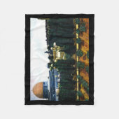 Dome of the Rock, Jerusalem Fleece Deken (Voorkant)