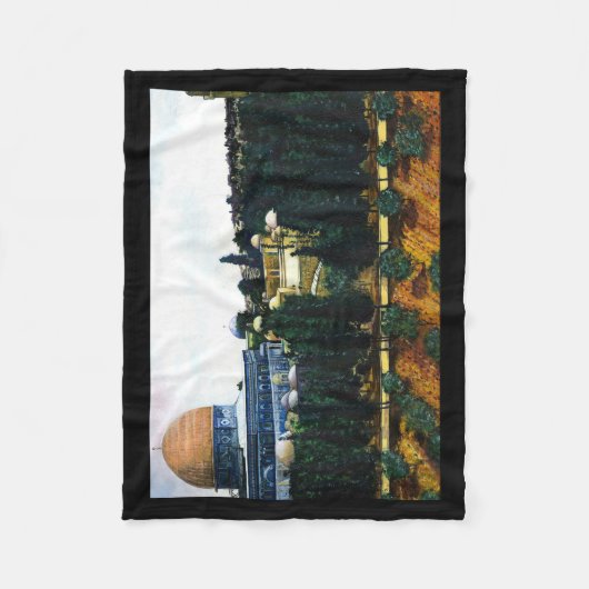 Dome of the Rock, Jerusalem Fleece Deken (Voorkant)