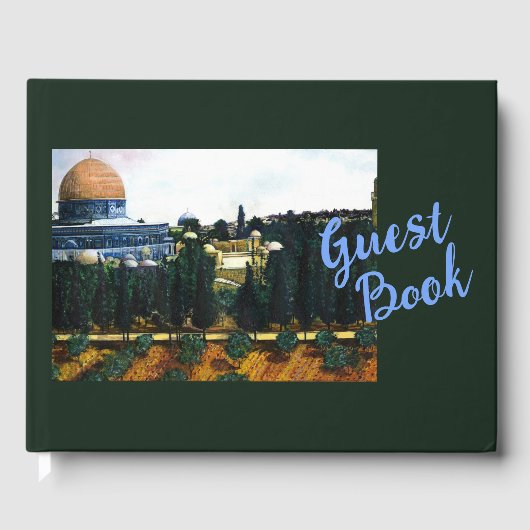 Dome of the Rock, Jerusalem Gastenboek (Voorkant)