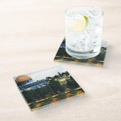 Dome of the Rock, Jerusalem Glazen Onderzetter (Schuin)