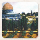 Dome of the Rock, Jerusalem Kartonnen Onderzetters (Voorkant)