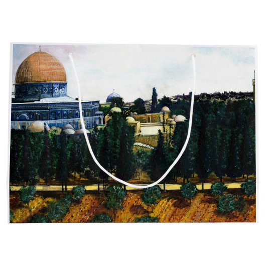 Dome of the Rock, Jerusalem Large Cadeautasje (Achterkant)