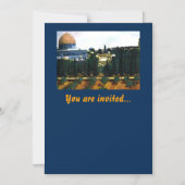Dome of the Rock, Jerusalem Magnetische Uitnodiging (Voorkant)