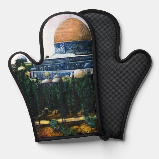 Dome of the Rock, Jerusalem Ovenwant (Voorkant / Achterkant)