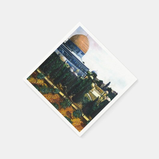 Dome of the Rock, Jerusalem Servetten (Hoek)