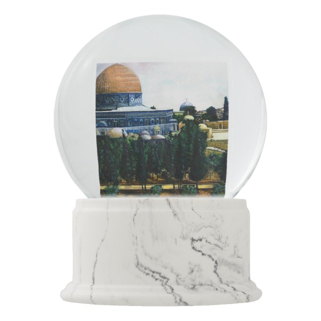 Dome of the Rock, Jerusalem Sneeuwbol (Voorkant)