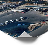 Dome of the Rock, oude stad Jerusalem, Israël Poster (Hoek)