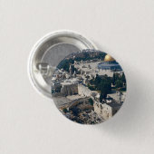 Dome of the Rock, oude stad Jerusalem, Israël Ronde Button 3,2 Cm (Voorkant /achterkant)