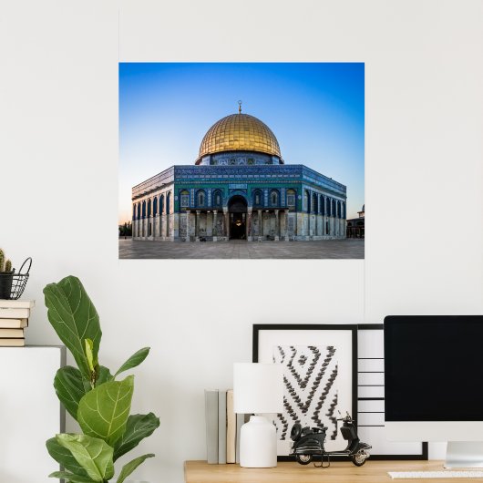 Dome of the Rock Poster (Thuiskantoor)
