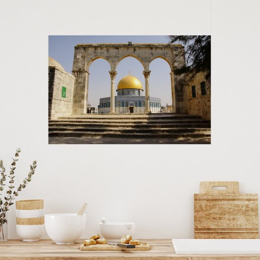Dome of the Rock Poster (Keuken)