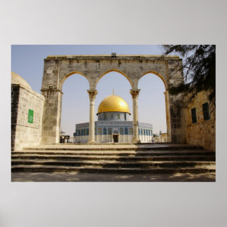 Dome of the Rock Poster