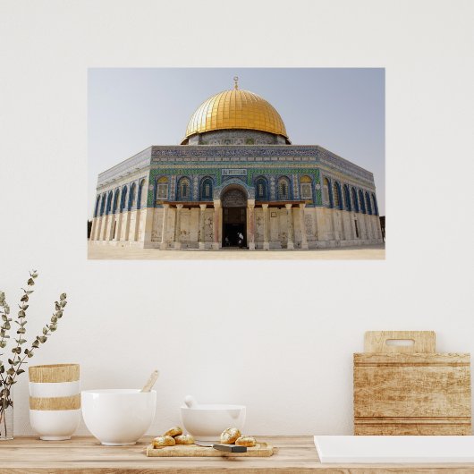 Dome of the Rock Poster (Keuken)