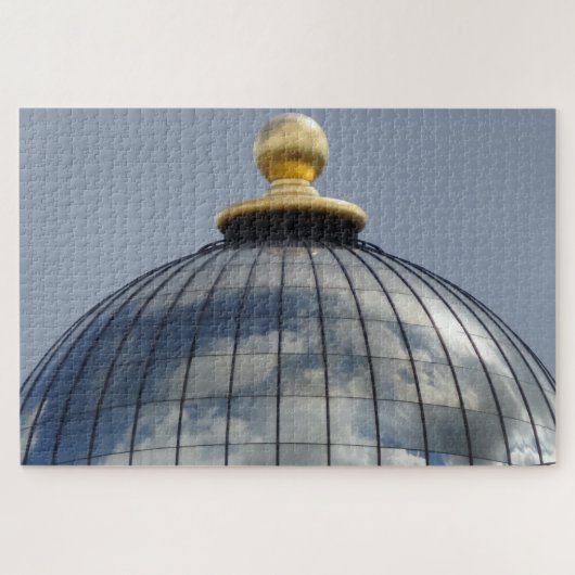 Dome & sky & Clouds Jigzaag Puzzle Legpuzzel (Horizontaal)
